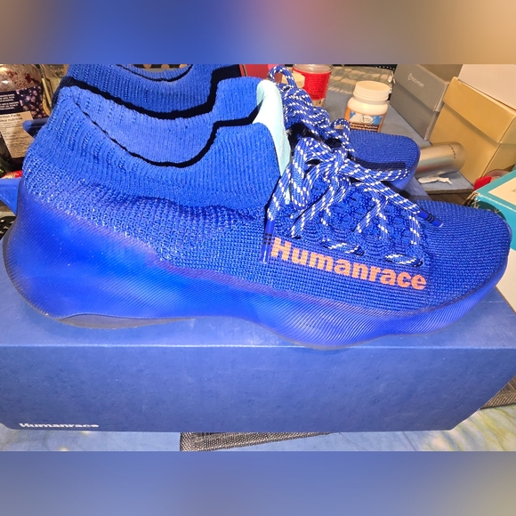 NIB! Adidas Humanrace Sichona Blue Size 8 - Picture 7 of 15